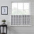 Sawyer Mill Black Tier Curtain Pair - 840233900124