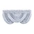 Liana Powder Blue Waterfall Valance - 193842128893