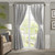 Avignon Silver Pleated Curtain - 221642190120