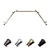 Bay Window Curtain Rod - 849657028810