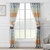 Carlie Calico Stripe Curtain Pair - 636047440365