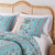 Audrey Turquoise Sham - 636047423849