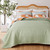 Carlie Calico Stripe Quilt Set - 636047440327