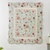 Antique Rose Blue Throw - 636047437655