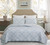 Blue Leaves Coverlet Collection -