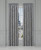 Barocco Sterling Curtain Pair - 193842146996