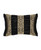 Bolero Black And Gold Boudoir Pillow - 193842148037