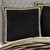 Calvari Black And Gold Euro Sham - 193842148242