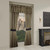 Calvari Black And Gold Window Straight Valance - 193842148273