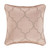 Rosewater Blush 18" Square Embellished Pillow - 193842147108
