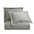 Embroidered Border Grey Euro Sham - 840118811620