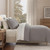 Chenille Herringbone Taupe Comforter Set - 840118822800