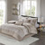Ava 7 Piece Chenille Jacquard Comforter Set - 086569105110