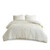 Bahari 3 Piece Tufted Cotton Chenille Palm Duvet Cover Set - 086569195784