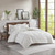 Bahari 3 Piece Tufted Cotton Chenille Palm Duvet Cover Set - 086569195784