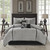 Donovan 7 Piece Jacquard Comforter Set with Throw Pillows - 675716929664