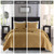 Essence Oversized Cotton Clipped Jacquard Comforter Set with Euro Shams and Throw Pillows - 022164252019