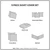 Harmony 4 Piece Oversized Reversible Matelasse Quilt Set with Throw Pillow - 022164255065