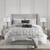 Heritage 8 Piece Comforter and Quilt Set Collection - 086569161666