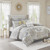 Isla 8 Piece Cotton Floral Printed Reversible Comforter Set - 022164228267