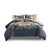 Knowles 8 Piece Quilt Set with Cotton Bed Sheets - 675716878443