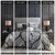 Malia 4 Piece Embroidered Cotton Reversible Duvet Cover Set - 086569183347