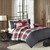 Ridge 6 Piece Herringbone Duvet Cover Set - 675716979096