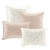 Violette 3 Piece Tufted Cotton Chenille Comforter Set - 086569347619