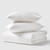 Premier Sateen Crisp White Quilt Set - 193842157107