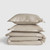 Premier Sateen Almond Duvet Set - 193842157176