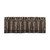 JQueen Cipriana Bronze Straight Valance
