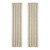 Celine Champagne Lined Rod Pocket Curtain Pair  100W x 84L - 193842160404