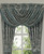 Renata Teal Waterfall Valance - 193842160541