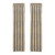 Romero Pearl Lined Rod Pocket Curtain Pair - 193842164303