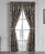 Harriman Black Lined Rod Pocket Curtain Pair - 193842163344