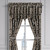 Harriman Black Ascot Valance - 193842163351