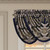 Bradley Navy Waterfall Valance - 193842163306