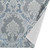 Queensbury Steel Blue Lined Rod Pocket Curtain Pair - 193842164877