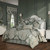 Alina Dusty Teal 20" Square Pillow - 193842164976