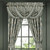 Alina Dusty Teal Waterfall Valance - 193842165072