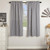 Doylestown Check Short Curtain Pair - 840528185236