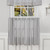 Farmhouse Ticking Blue Tier Curtain Pair - 840528172410