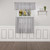 Farmhouse Ticking Blue Valance - 840528172335