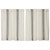 Market Place Gray Grain Sack Stripe Tier Curtain Pair - 840528171512