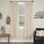 Market Place Natural Tie Top Curtain Pair - 810055896899