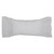 Timeless Ticking Gray Ruffled Pillow Cover - 810055896189