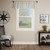 Timeless Ticking Gray Ruffled Valance - 810055896226