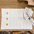 Timeless Ticking Gray Placemat Set of 4 - 840233913995