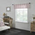Timeless Ticking Red Ruffled Valance - 840233912288