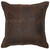 Hudson Garnet Leather Pillow - 650654099112